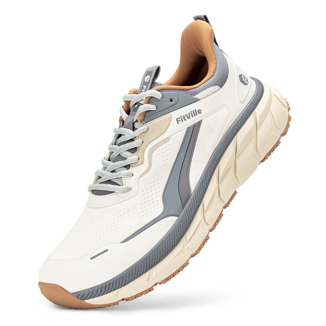 Wide Toe Box Cushioned Extra Wide Non Slip Running Shoes