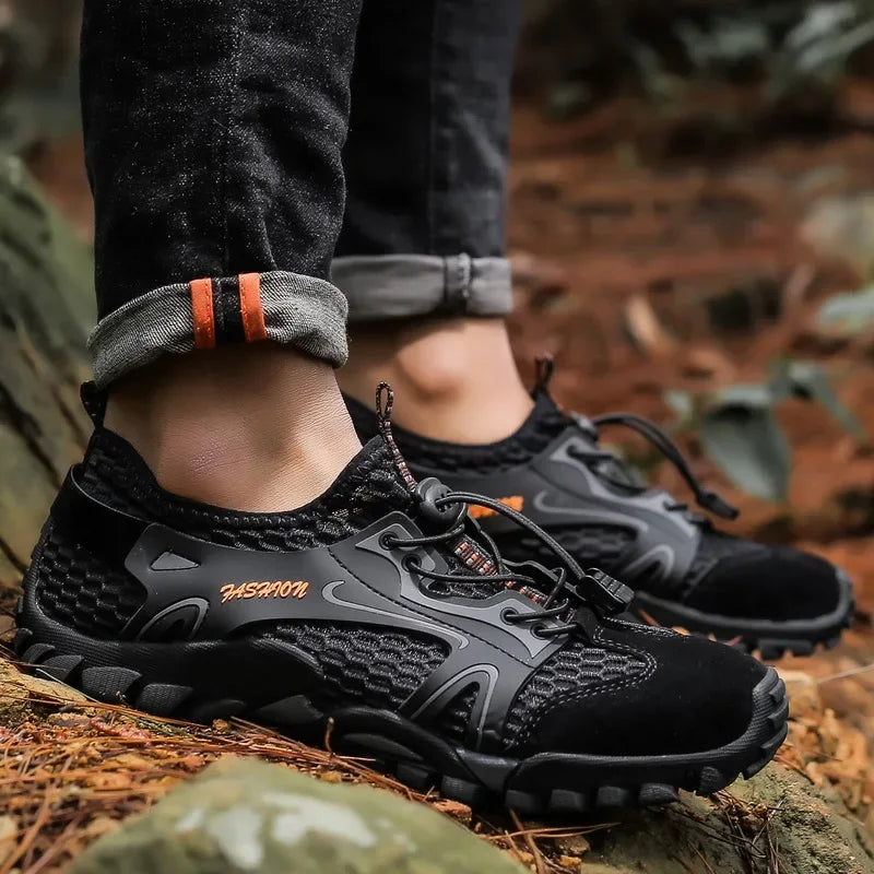 Men Wear Resistant Hiking Jogging Trekking Anti Slip Outdoor Shoes