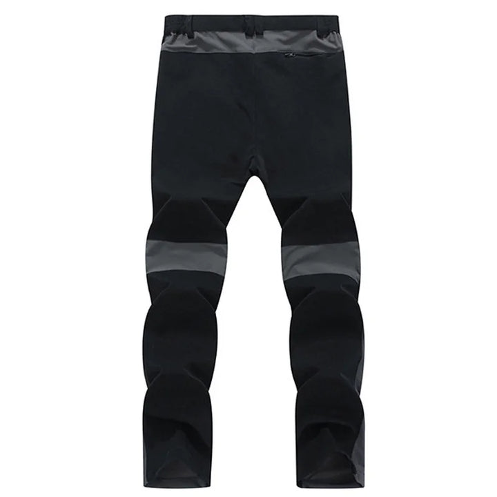 Men Quick Dry Hiking Pants Lightweight Breathable Outdoor Zipper
