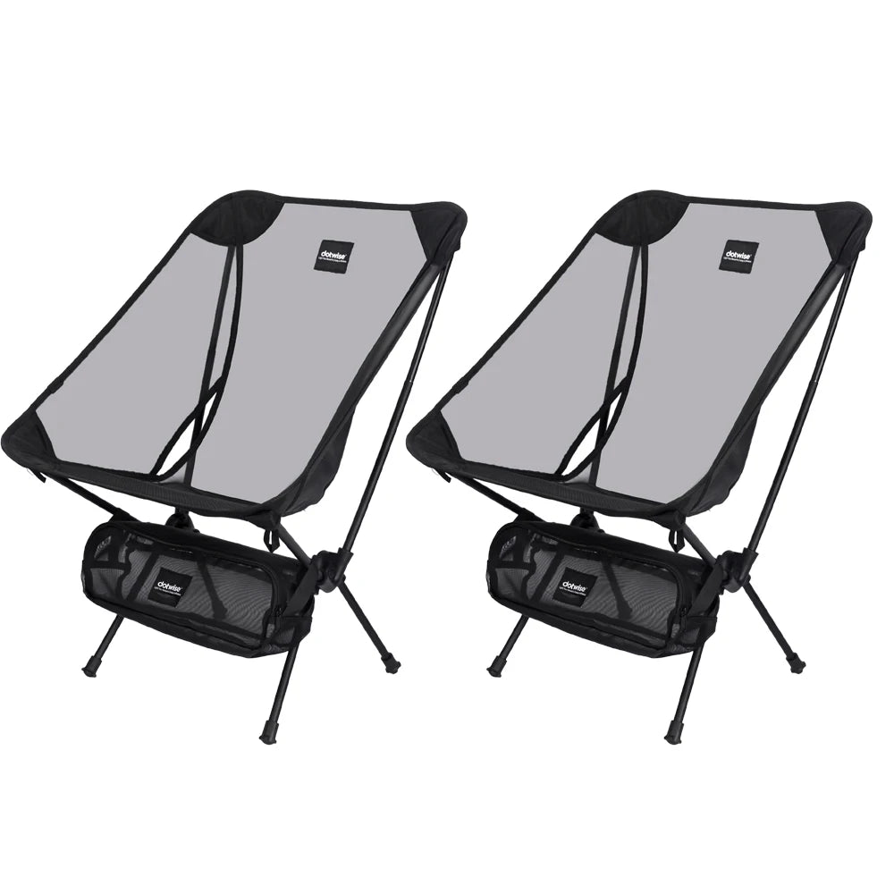 Moon Chair Breathable Camping Fishing Chair Aluminum Alloy Folding Seat