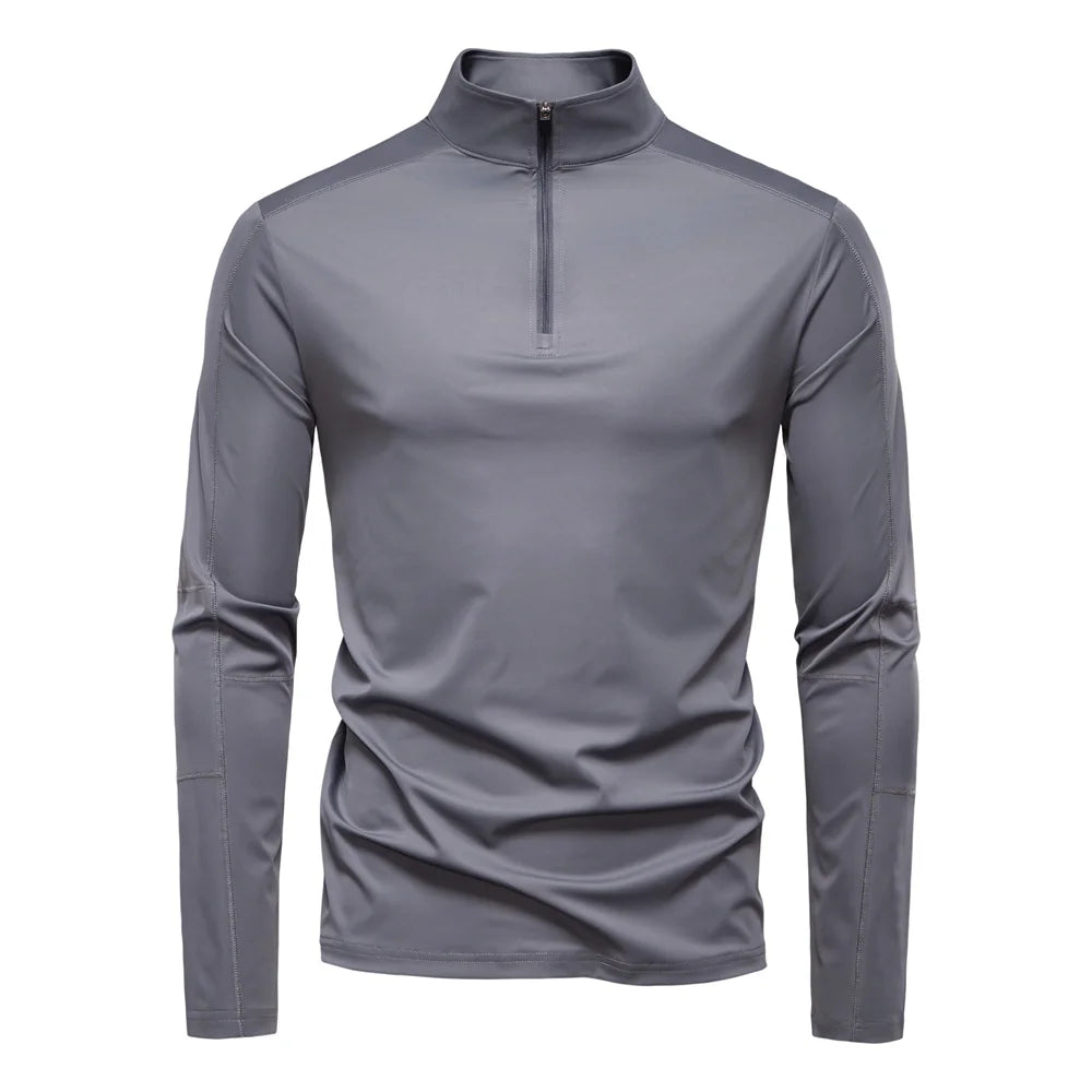 Men Lightweight UV Protection Breathable Sun Shirt Outdoor Spring Tee