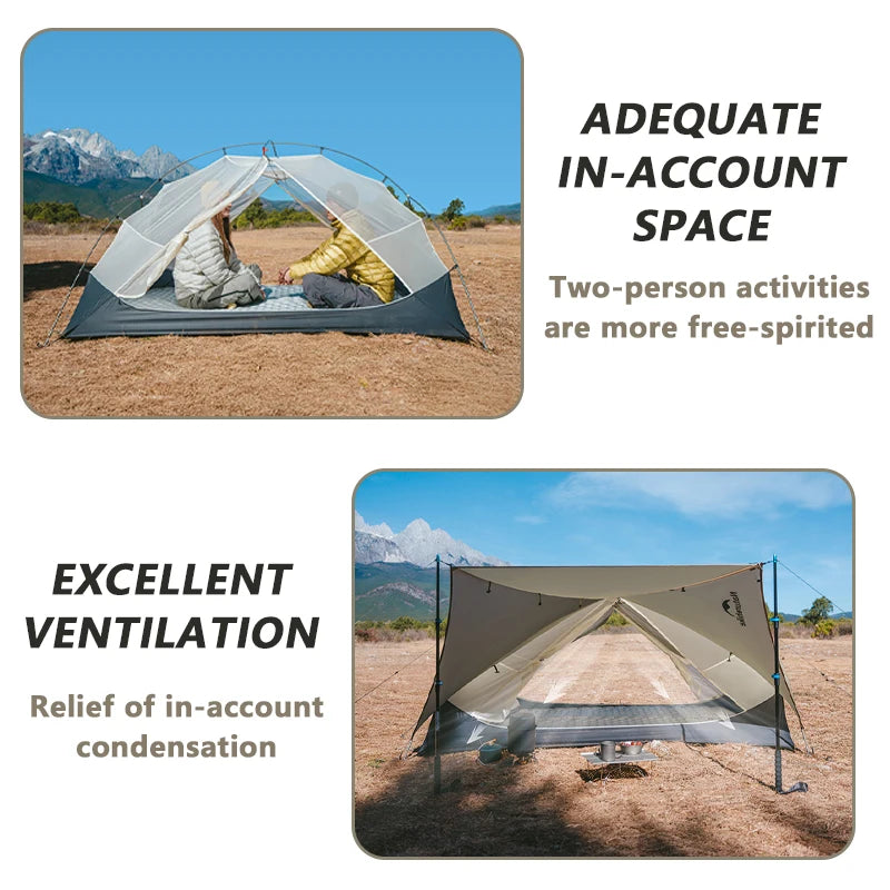 Mongar 2 UL Waterproof Ultralight Backpacking Camping Tent Shelter