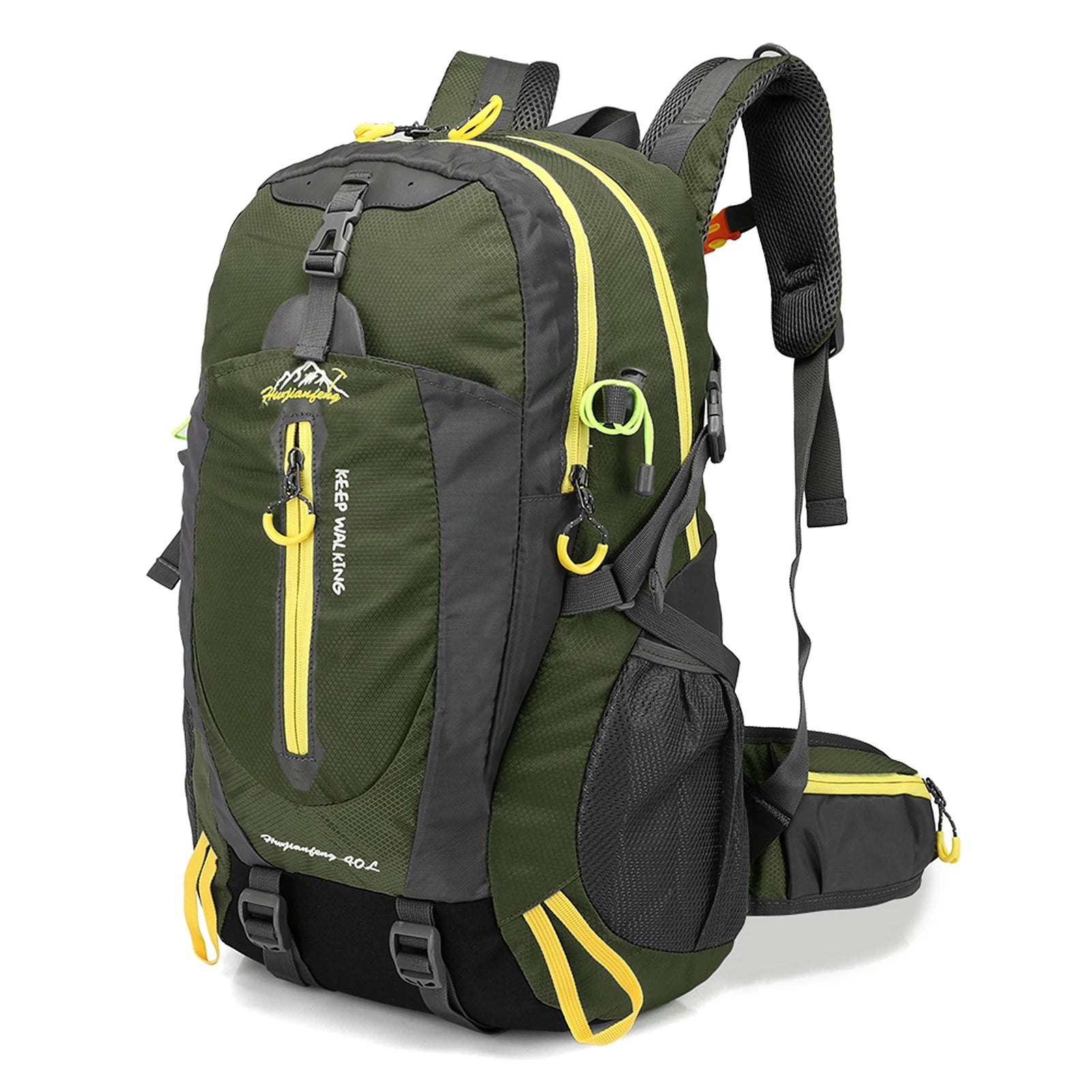 40L Water Resistant Hiking Travel Camping Laptop Daypack Backpack