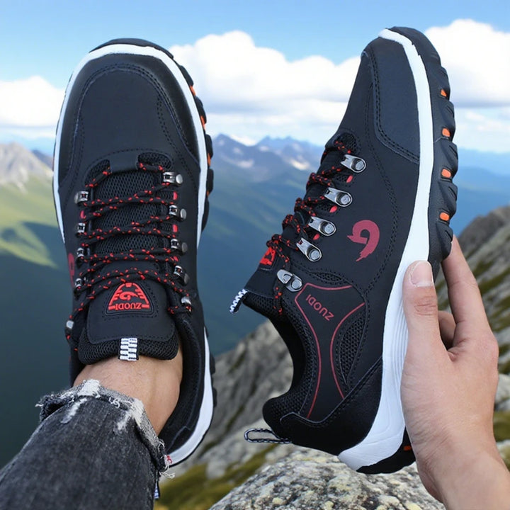 Men’s Outdoor Hiking Shoes Waterproof Lightweight Breathable Walking Sneakers