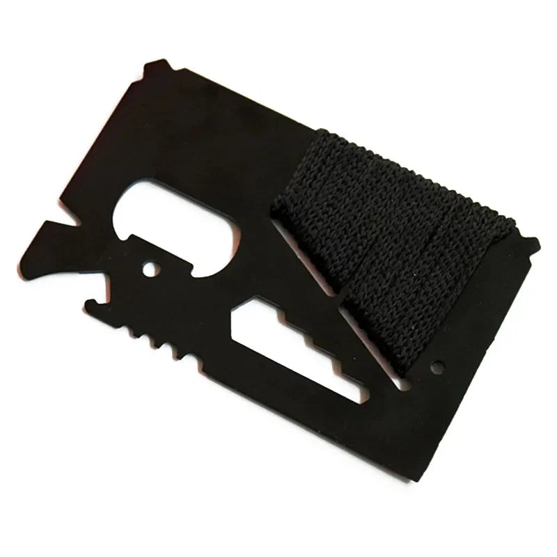 EDC Multifunctional Pocket Utility Card Outdoor Camping Survival Tool