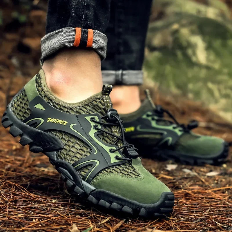 Men Wear Resistant Hiking Jogging Trekking Anti Slip Outdoor Shoes