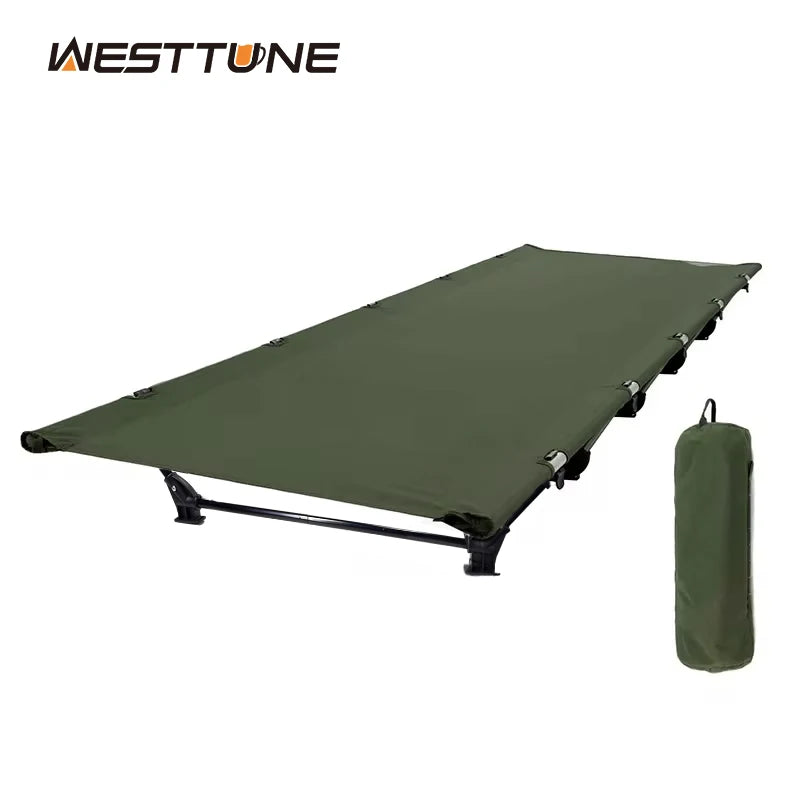Portable Folding Camping Cot Ultralight Compact Travel Sleeping Bed