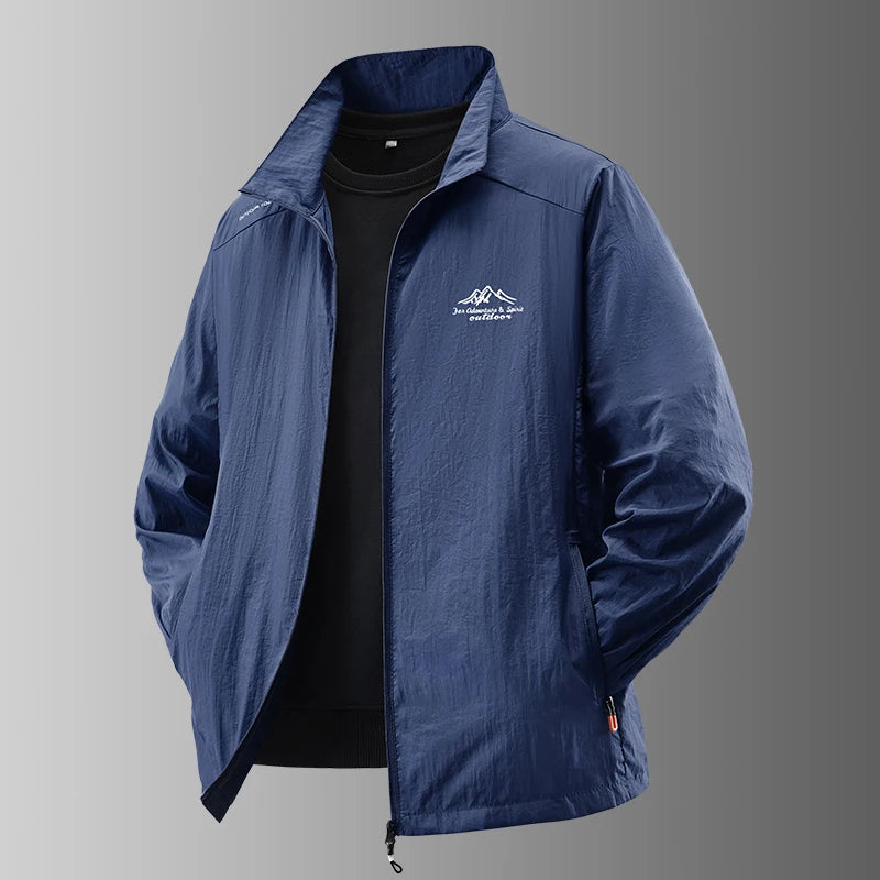 Men Summer Ultra Light UV Protection Fishing Sun Jacket Coat