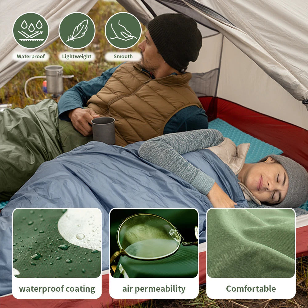 LW180 Ultralight Cotton Summer Hiking Camping Sleeping Bag