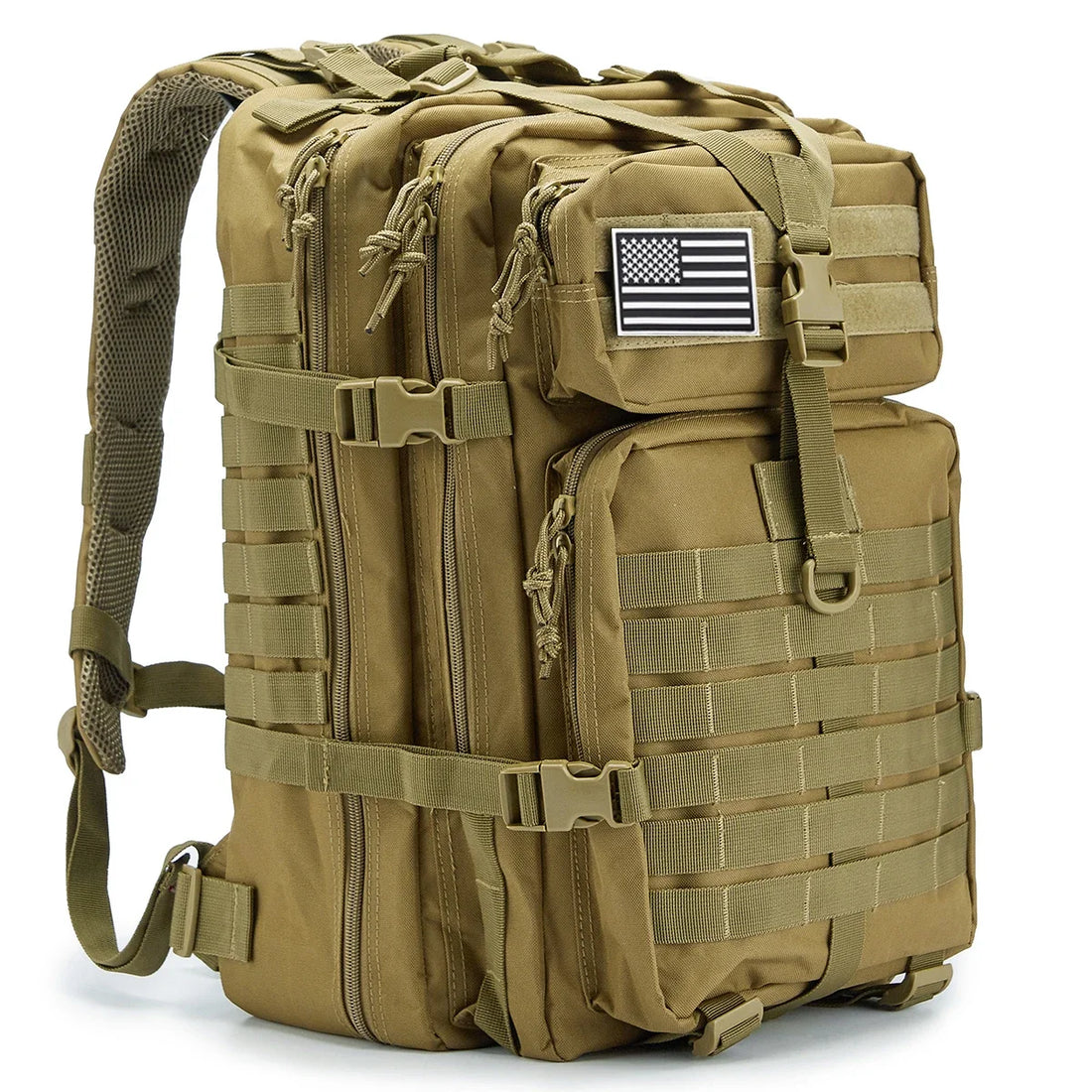 45L Tactical Backpack MOLLE Outdoor Hiking Travel Camping Daypack