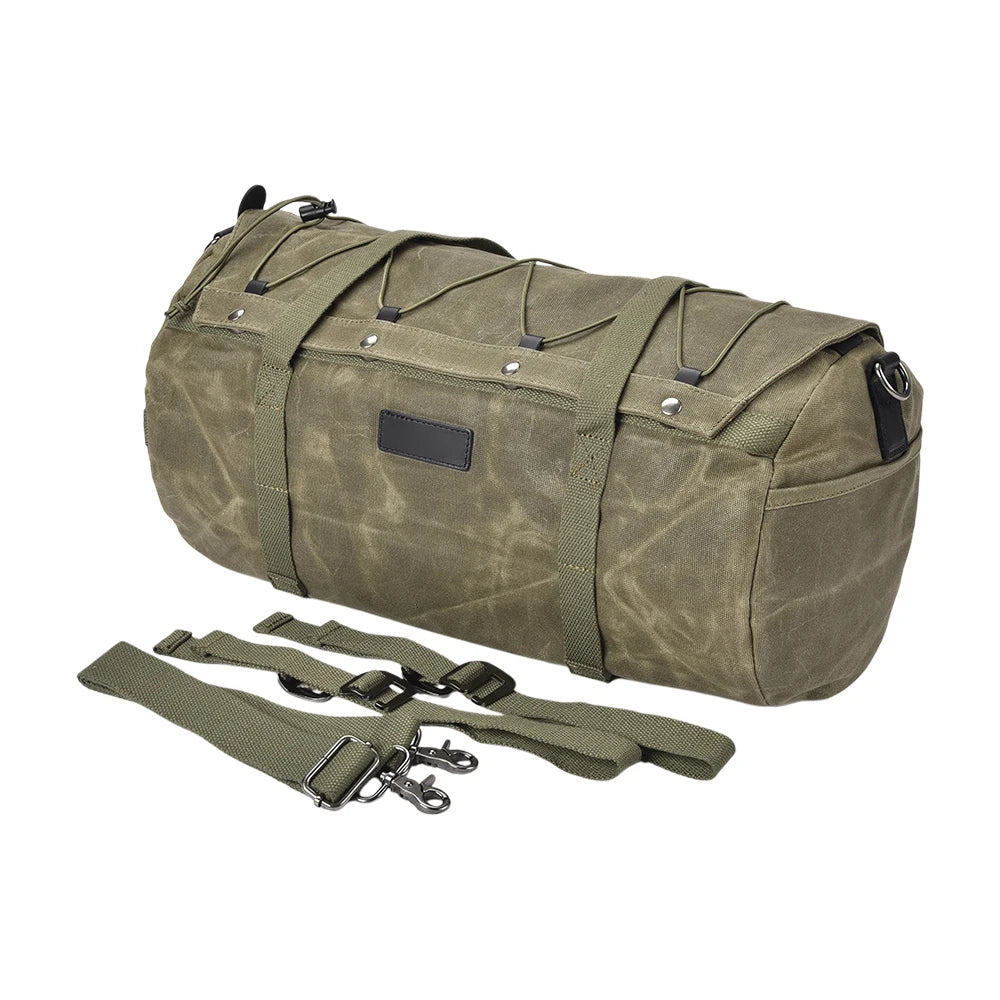 Motorcycle Rear Luggage Rack Waterproof Touring Travel Storage Bag
