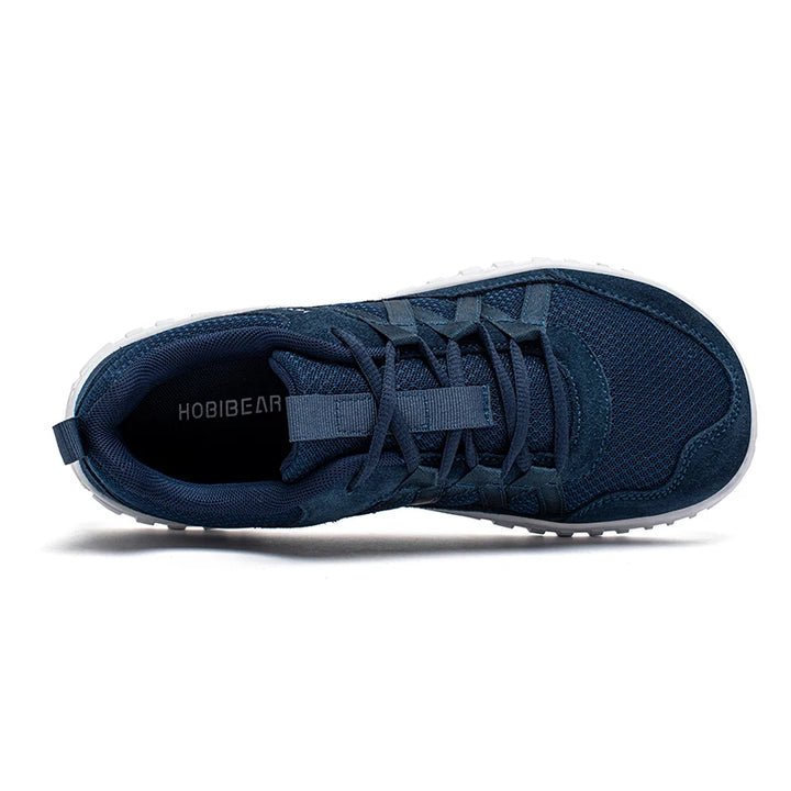 Wide Toe Walking Running Shoes Breathable Non Slip Outdoor Sneakers