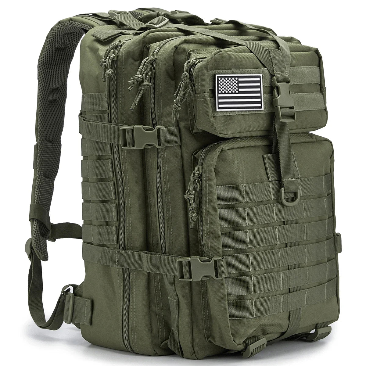 45L Tactical Backpack MOLLE Outdoor Hiking Travel Camping Daypack