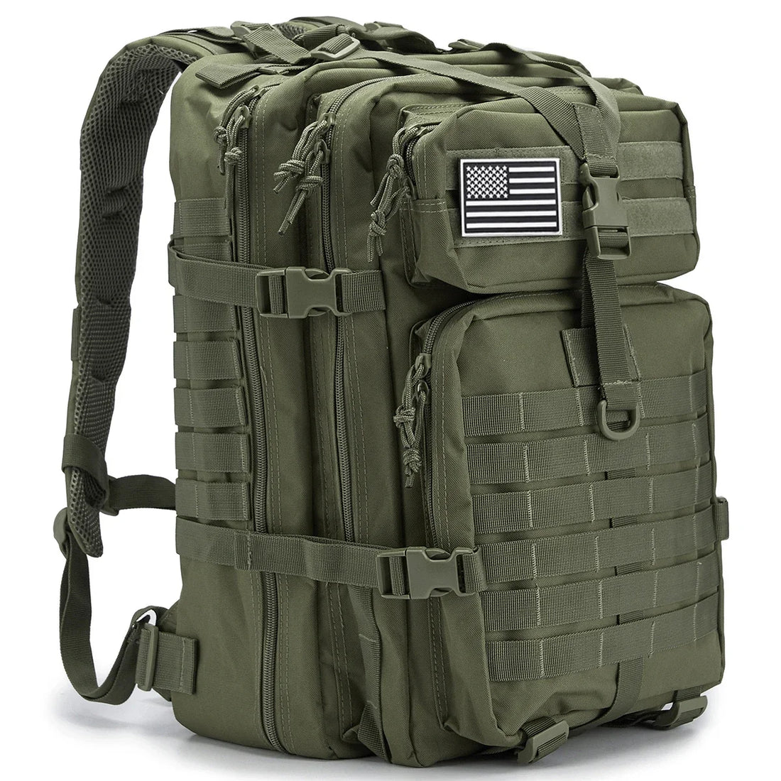 45L Tactical Backpack MOLLE Outdoor Hiking Travel Camping Daypack