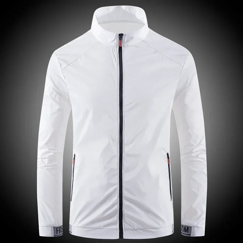 Men UV Protection Waterproof Breathable Sun Protection Fishing Jacket