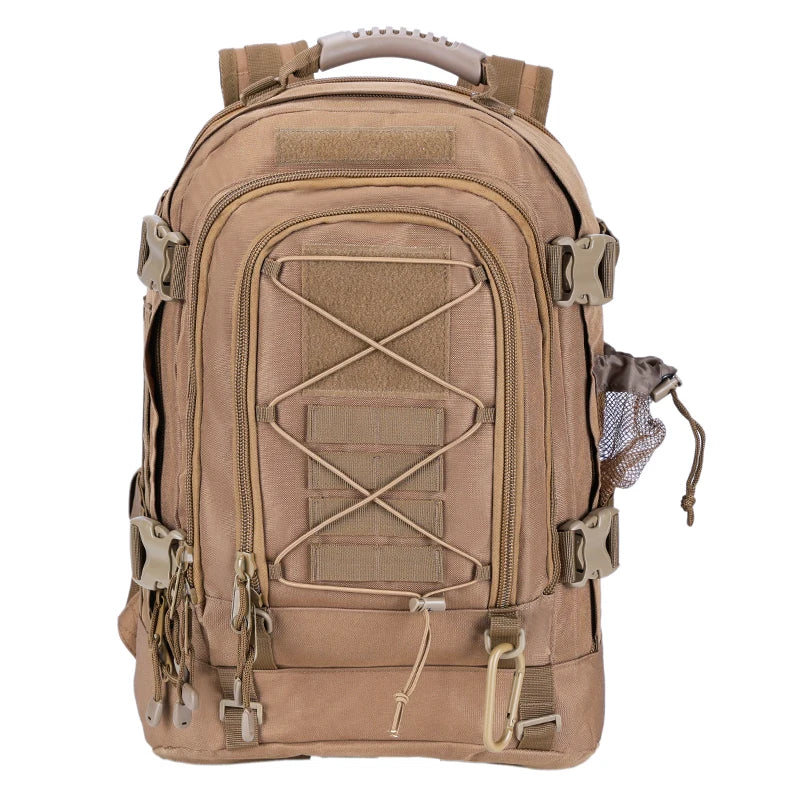 65L Tactical Hiking Backpack Large Capacity Military Camping Rucksack