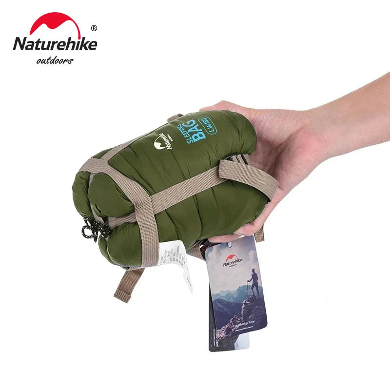 LW180 Ultralight Cotton Waterproof Summer Hiking Camping Sleeping Bag