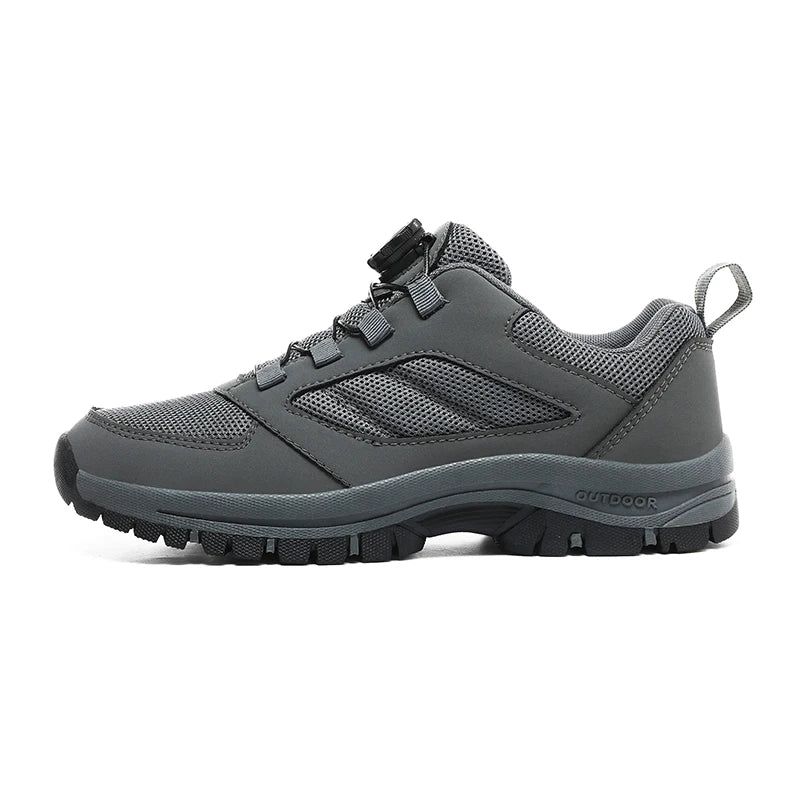 Men’s Outdoor Hiking Shoes Rotating Buckle Anti Slip Comfortable Sneakers