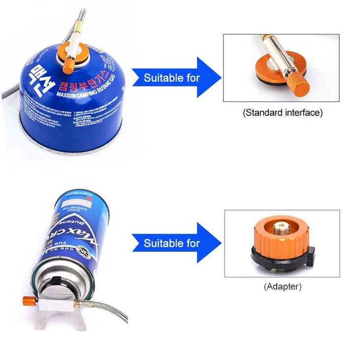 Portable 3500W Folding Camping Gas Stove Backpacking Outdoor Cooker