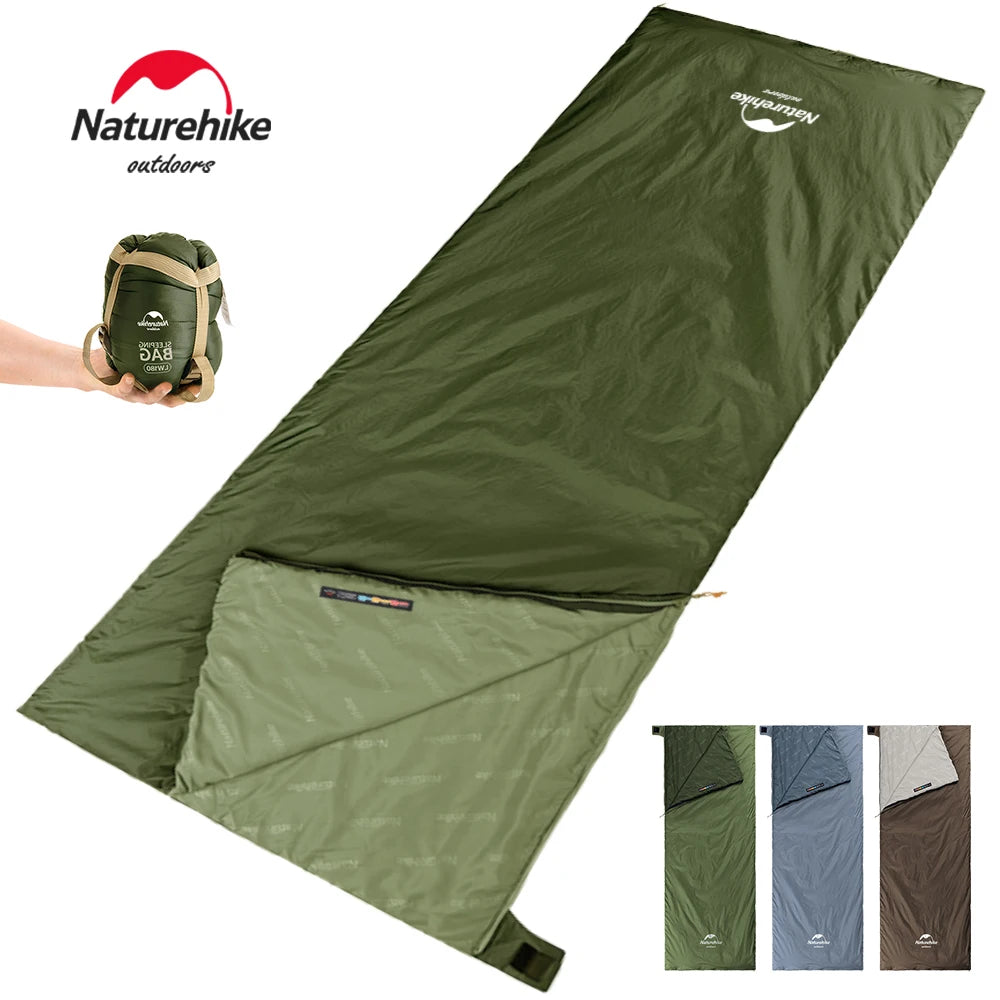 LW180 Ultralight Cotton Summer Hiking Camping Sleeping Bag