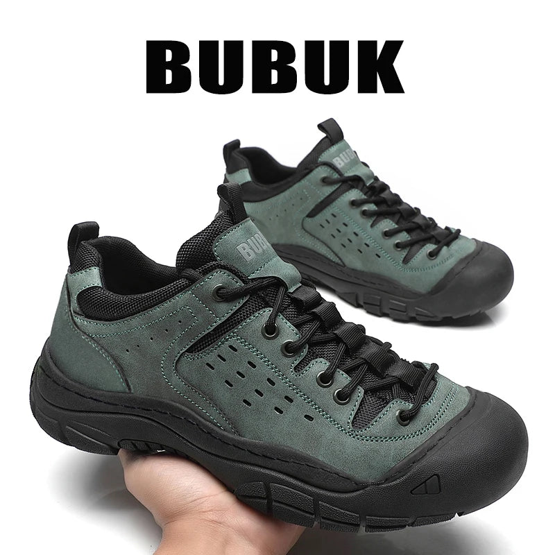 Men’s Casual Hiking Sneakers Non Slip Breathable Outdoor Trekking Shoes