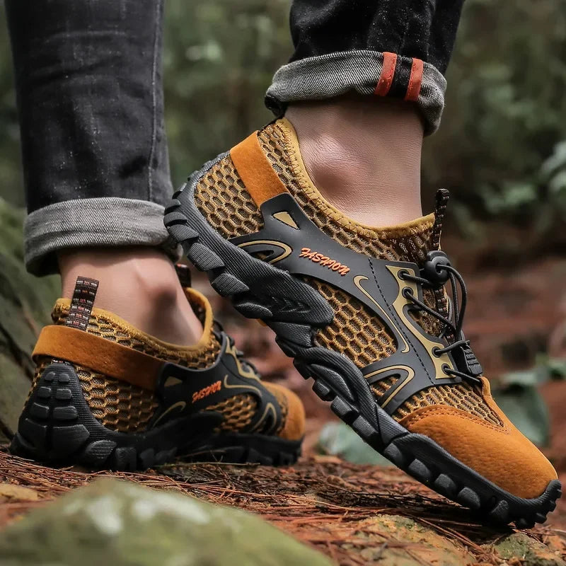 Men Wear Resistant Hiking Jogging Trekking Anti Slip Outdoor Shoes