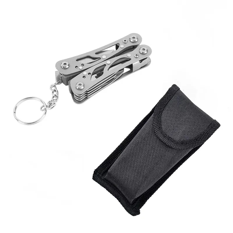 Folding Multi Tool Pliers Portable Outdoor Repair Survival Utility Tool