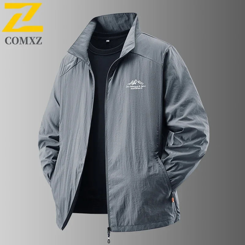 Men Summer Ultra Light UV Protection Fishing Sun Jacket Coat