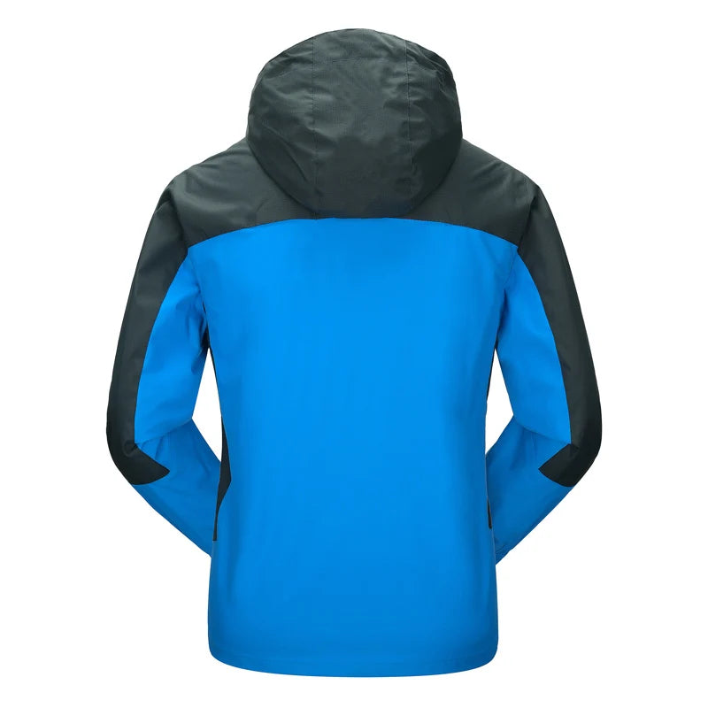 Men’s Waterproof Hiking Jacket Windbreaker Outdoor Climbing Travel Coat